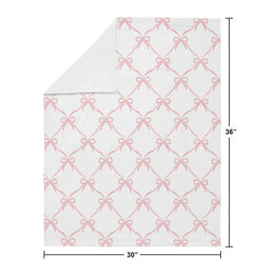 Sweet Jojo Designs blanket for car or stroller use provides portable warmth