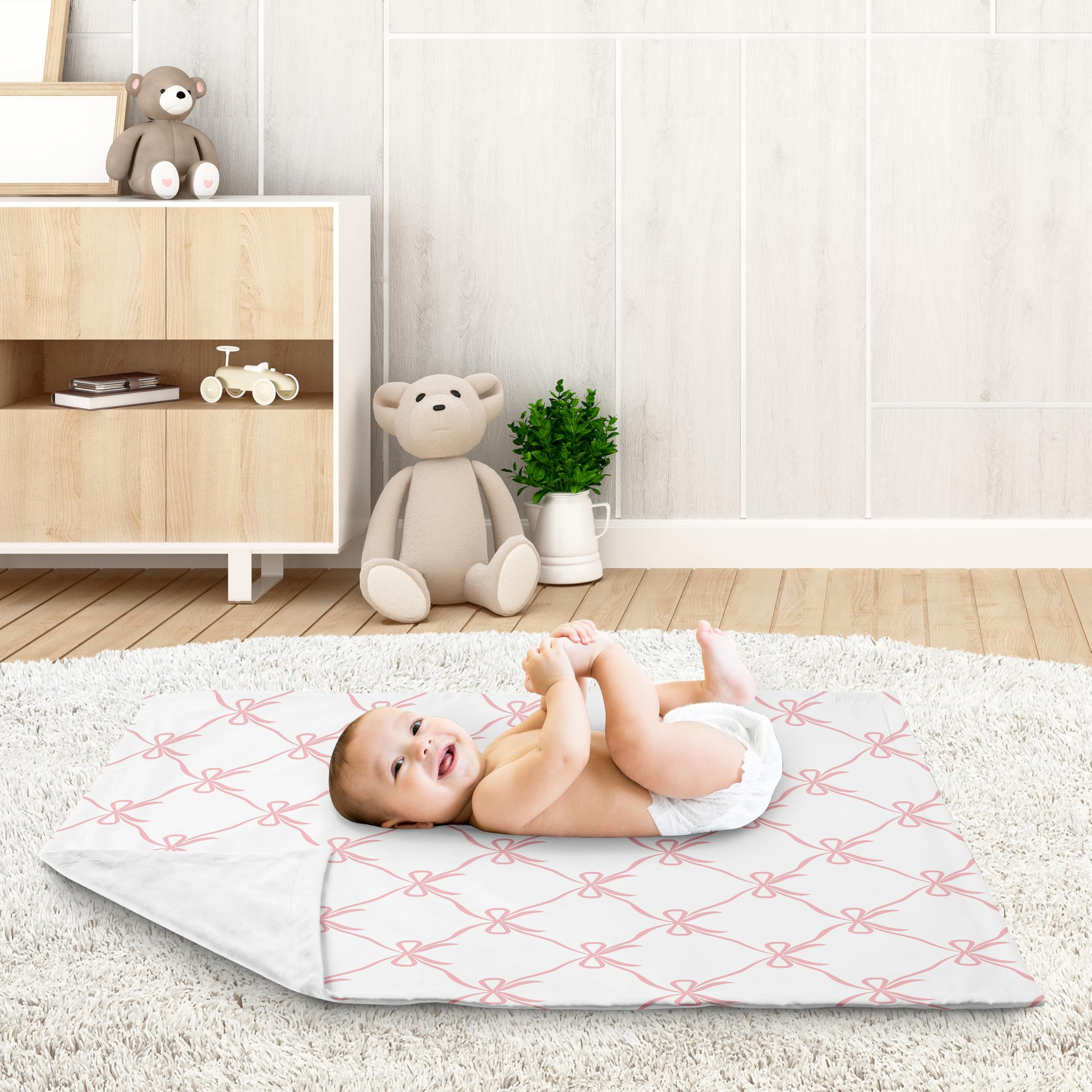 Sweet Jojo Designs blanket size 30x36 inches ideal for stroller or car rides