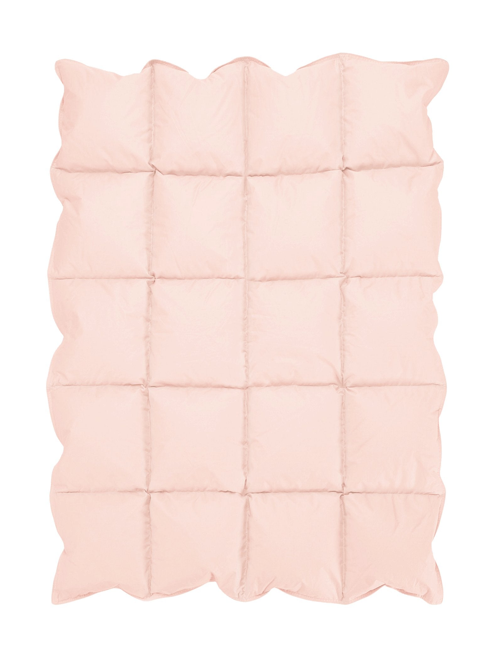 Sweet Jojo Designs blush pink crib comforter front view showing soft brushed microfiber for gentle sleep.