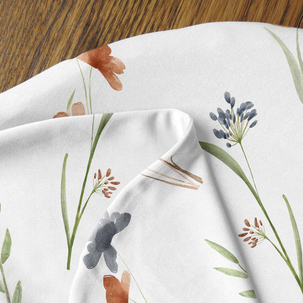 Sweet Jojo Designs boho green sage nursery decor with coordinating pillow cover
