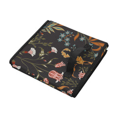 Sweet Jojo Designs boho wildflower bin with sturdy handles ideal for kids' clutter.