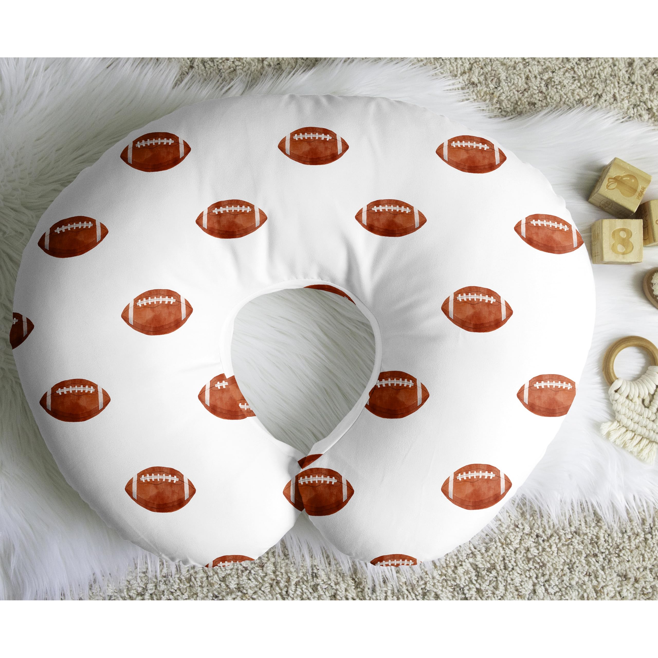 Sweet Jojo Designs breastfeeding slipcover helps caregivers coordinate fresh nursery looks.