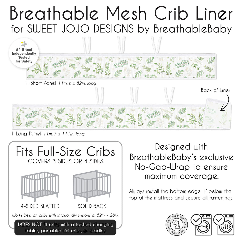 Sweet Jojo breathable mesh is machine washable for busy parents.