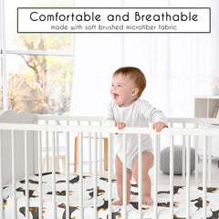 Brushed microfiber texture from Sweet Jojo Designs for soft sleep