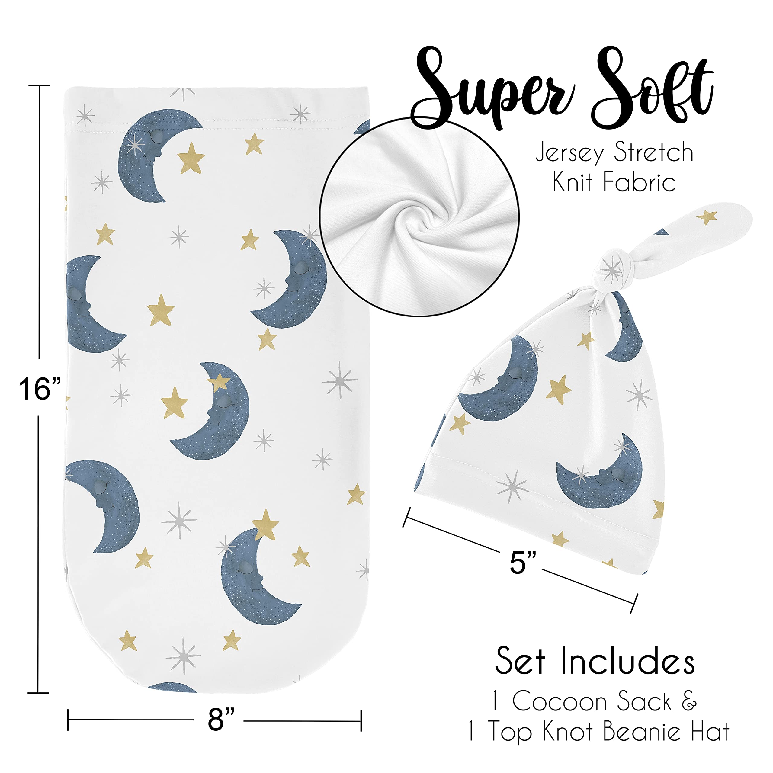 Sweet Jojo Designs care label shows machine-wash ease for quick cleaning.