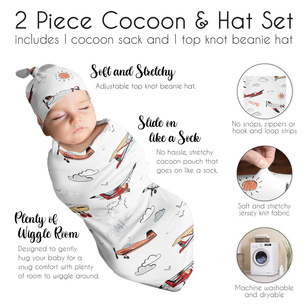 Sweet Jojo Designs coordinating nursery decor and crib sheets with this set