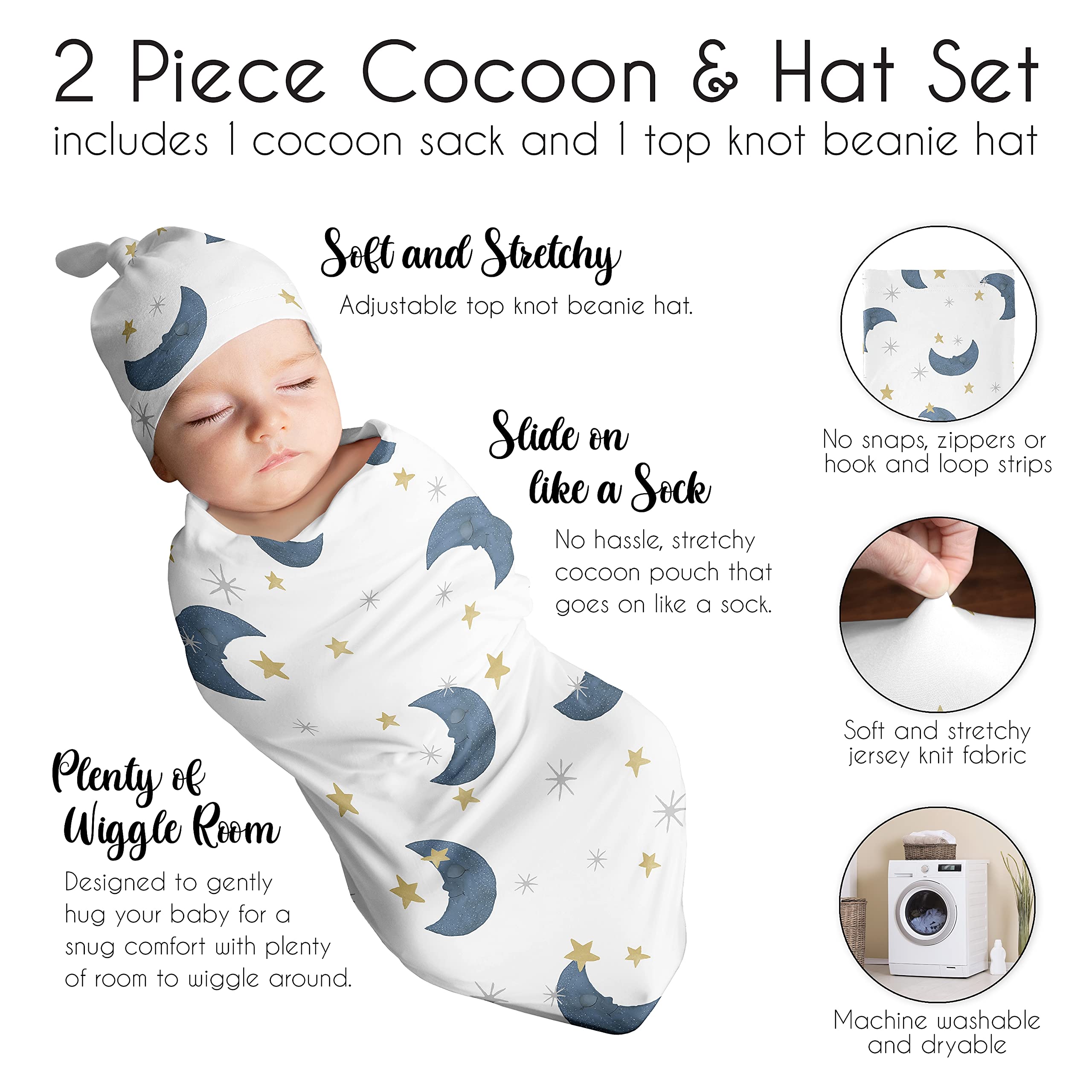 Sweet Jojo Designs coordinating nursery bedding and decor for a cohesive room.