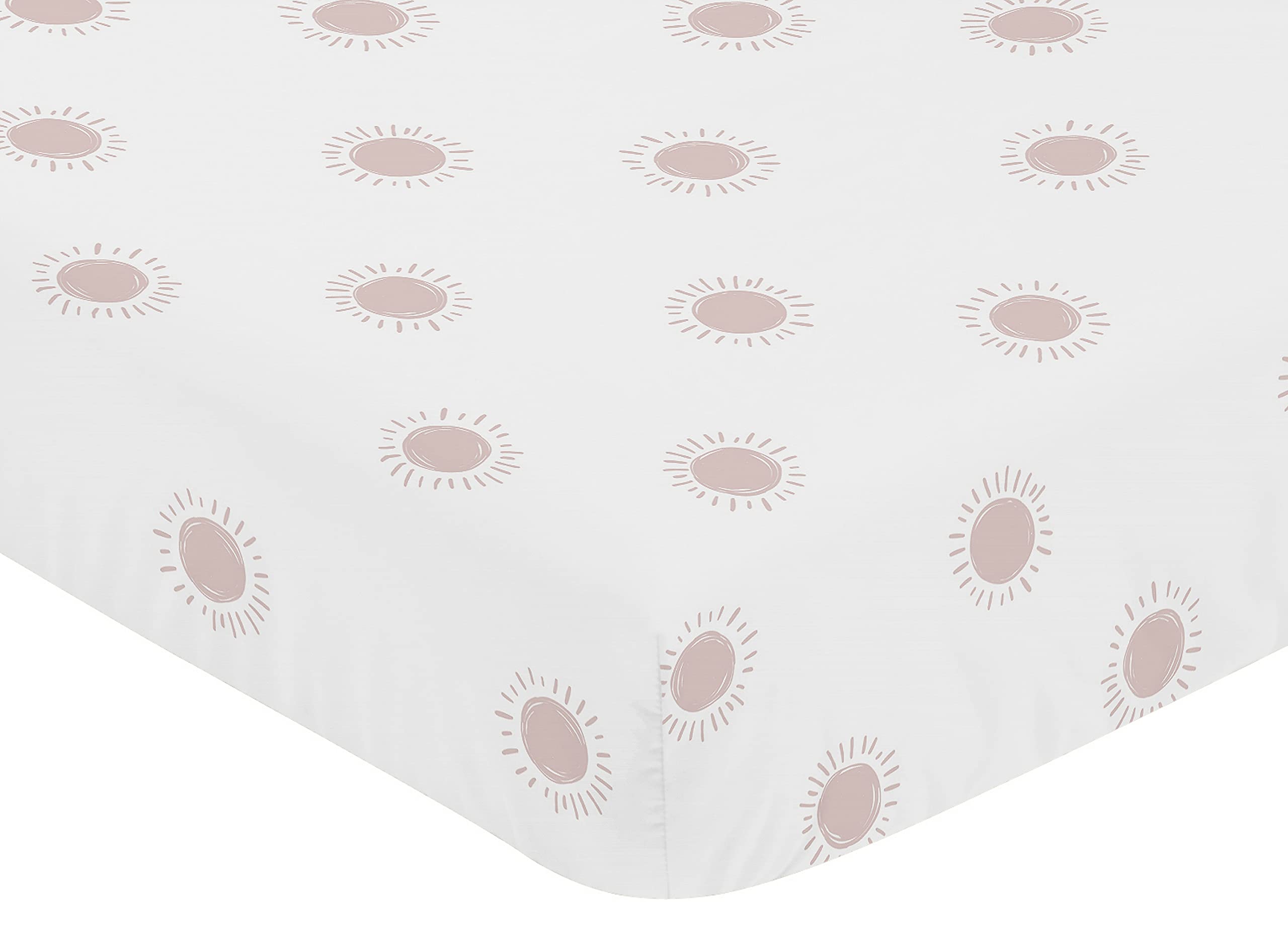 Sweet Jojo Designs microfiber fabric close-up shows soft, durable material.