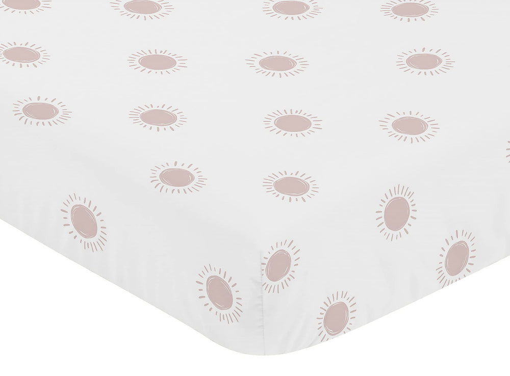 Sweet Jojo Designs microfiber fabric close-up shows soft, durable material.