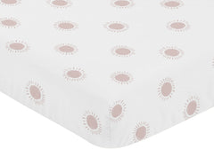Sweet Jojo Designs microfiber fabric close-up shows soft, durable material.
