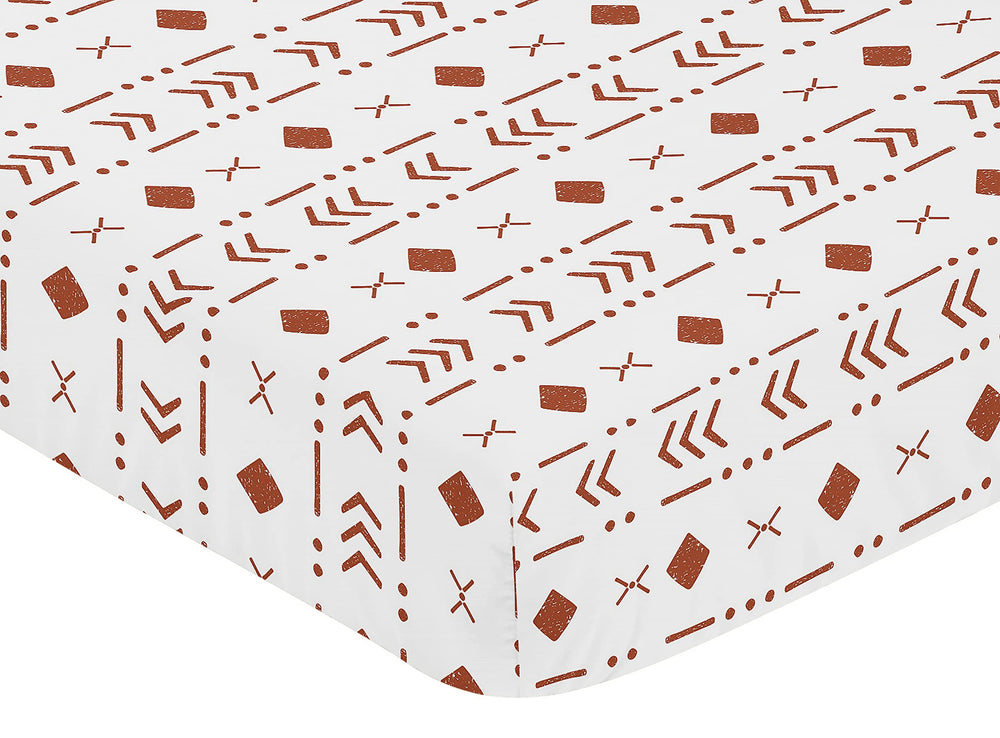 Sweet Jojo Designs elastic edge close-up demonstrates quick-change convenience for busy nights.