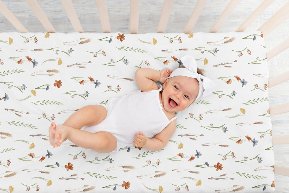 Sweet Jojo Designs gift-ready crib sheet packaging ideal for baby showers