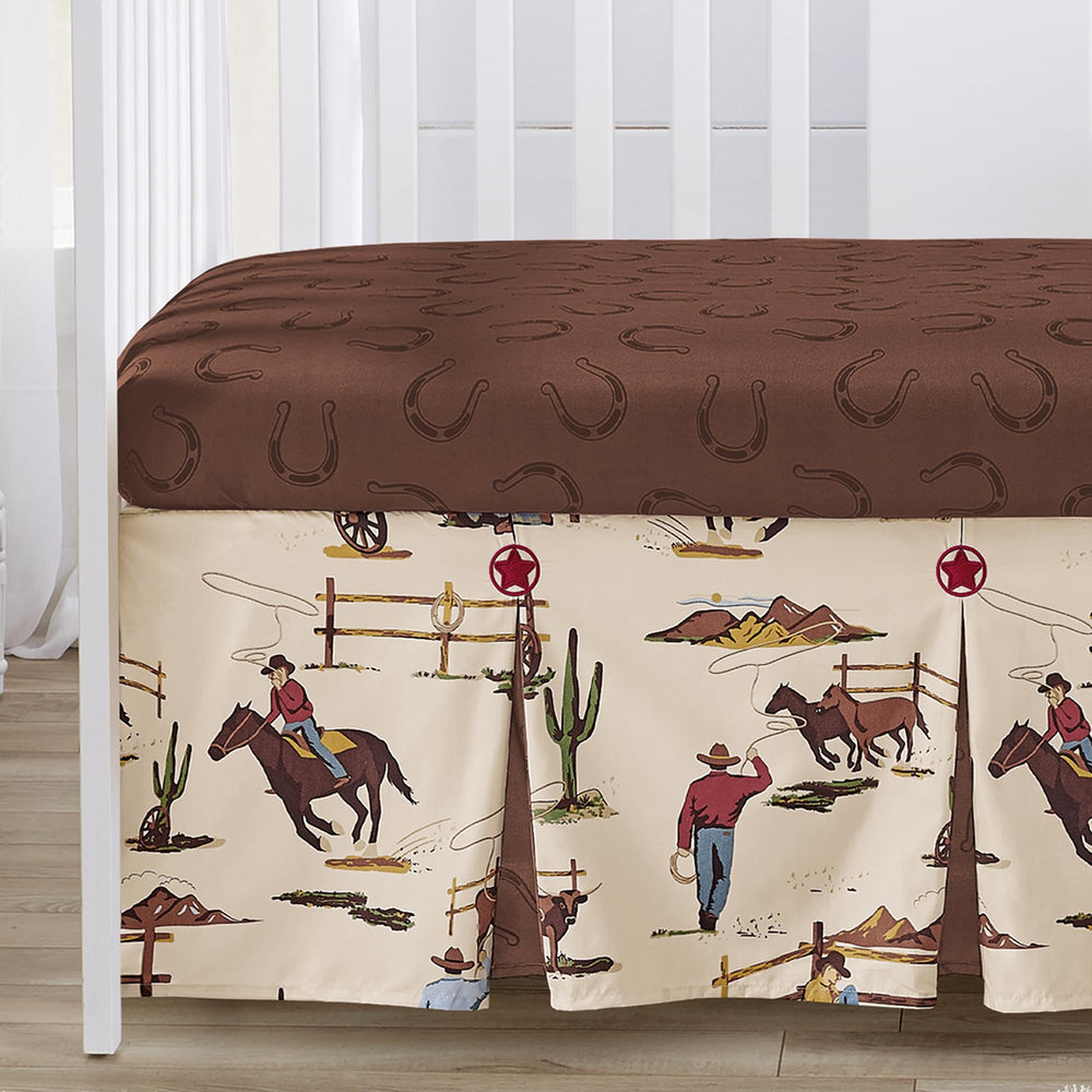 Sweet Jojo Designs baby bedding is machine washable and easy to care for.