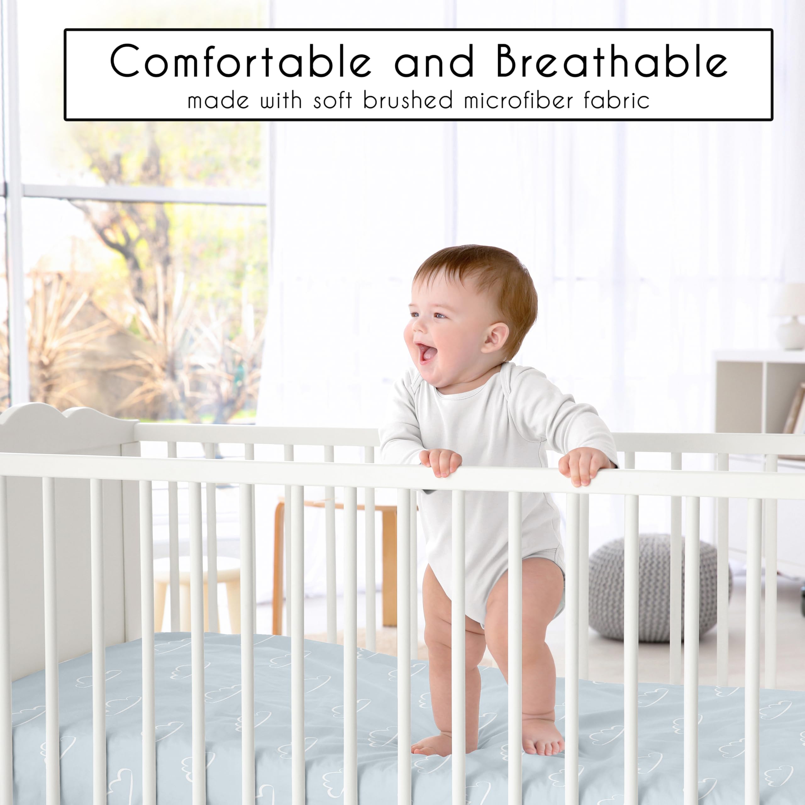 Sweet Jojo Designs microfiber crib sheets care guide for easy maintenance