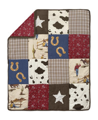 Sweet Jojo Designs red bandana mini crib sheet adds compact style and cozy fit.
