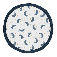 Sweet Jojo Designs moon and star playmat 36in round for tummy time