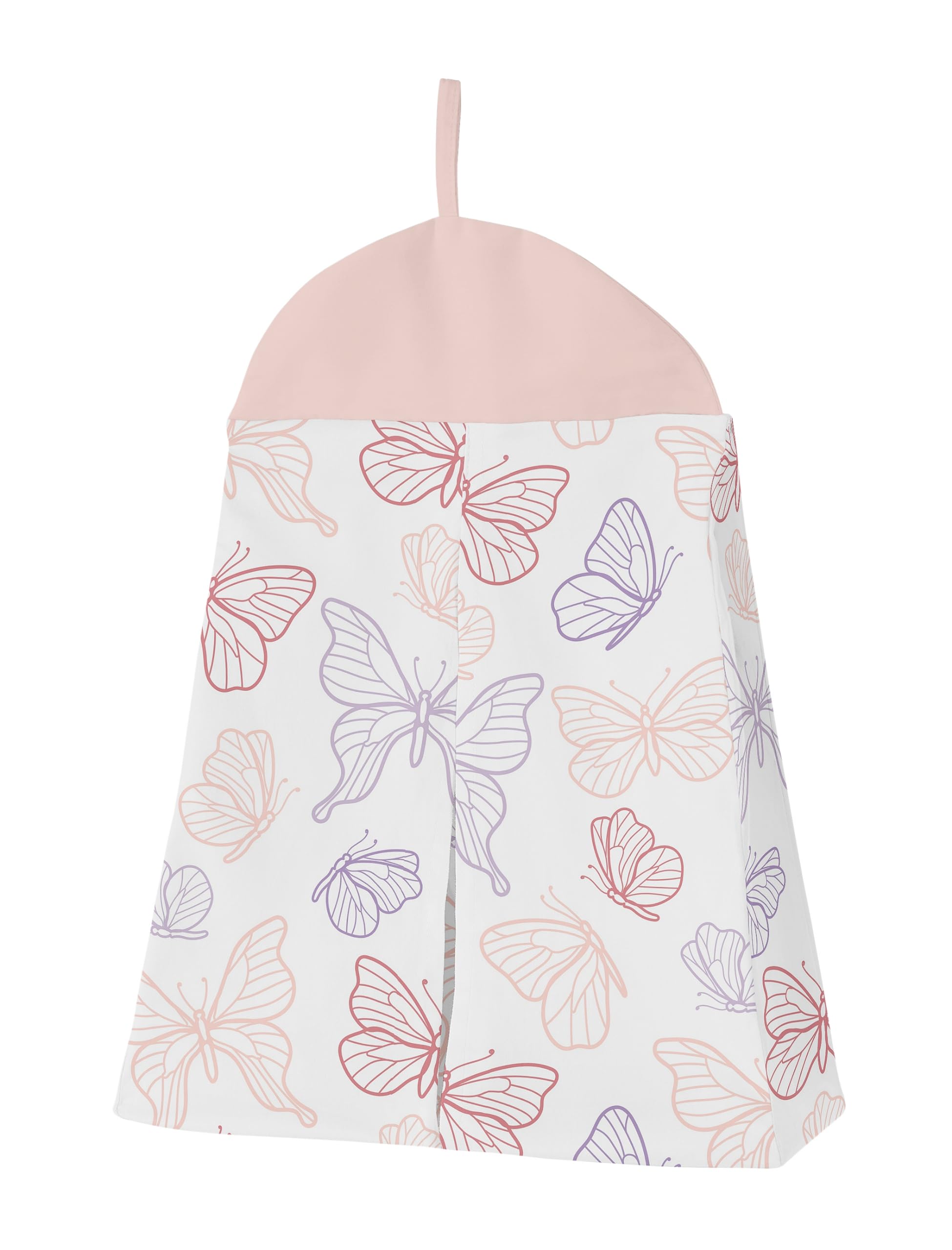 Sweet Jojo Designs newborn blanket reversible butterfly print offers two charming looks