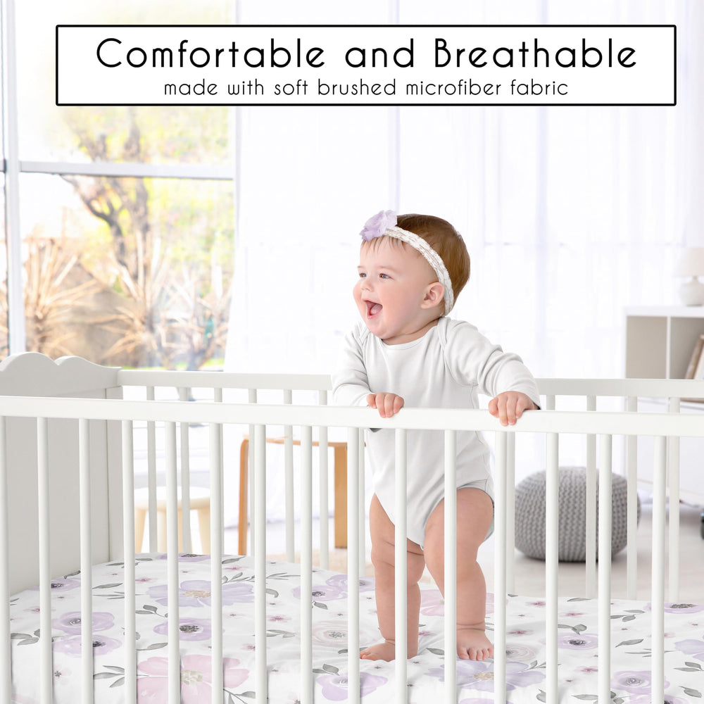 Sweet Jojo Designs nursery-coordination set demonstrates cohesive decor for a stylish nursery.