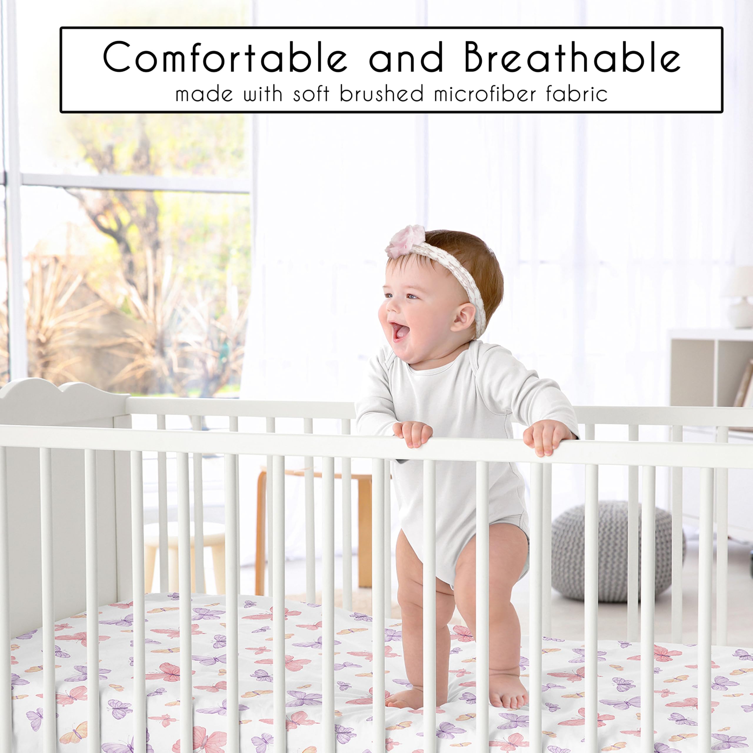 Sweet Jojo Designs nursery coordination helps you craft a cohesive baby room