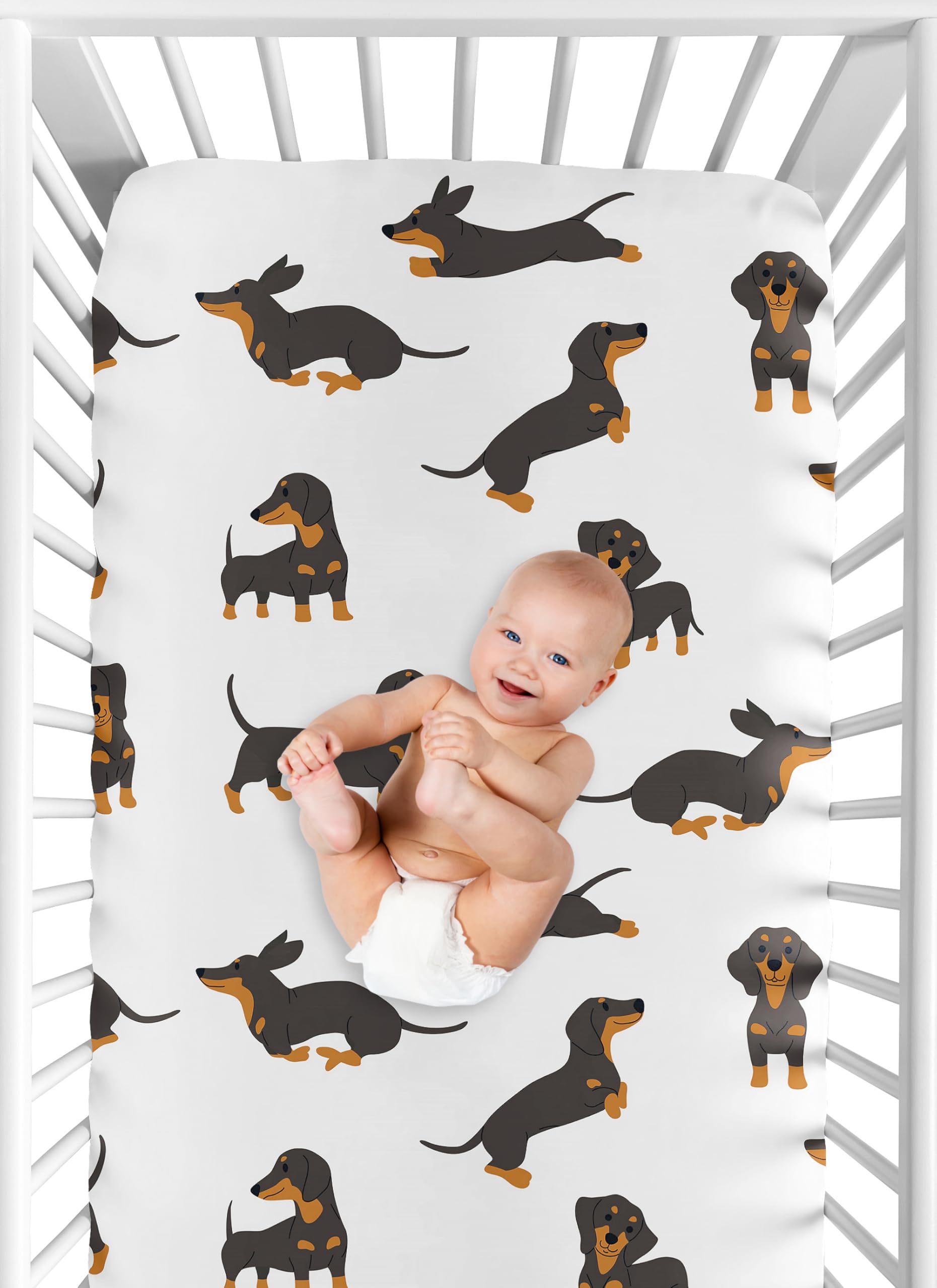 Coordinating Sweet Jojo Designs nursery decor to complete the look