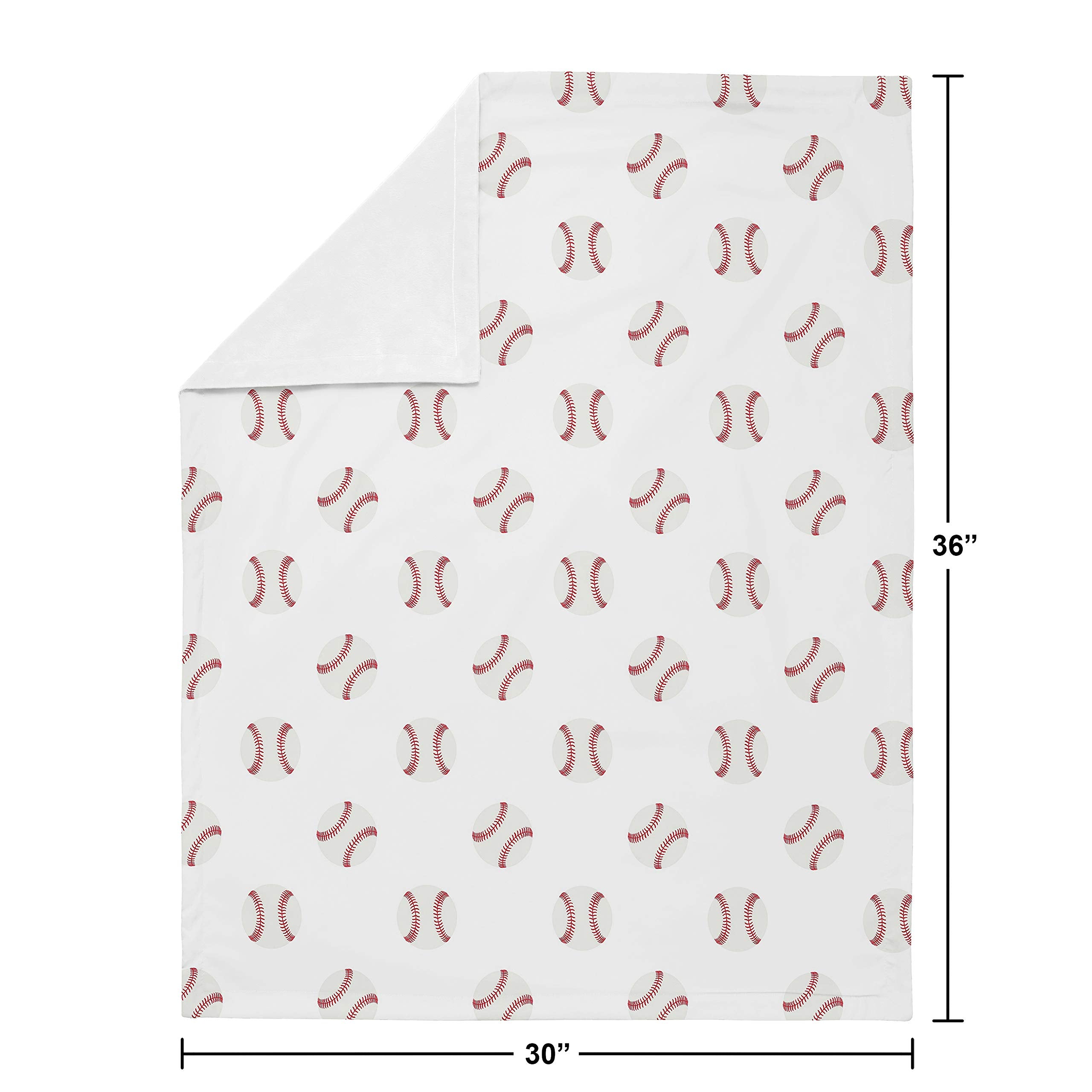 Sweet Jojo Designs nursery decor coordinating blanket; versatile wrap for car seats and strollers.