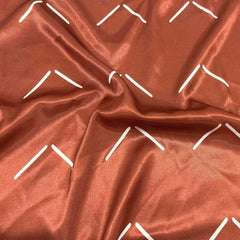Sweet Jojo Designs satin crib sheet on a crib demonstrates secure fit with elastic bottom.