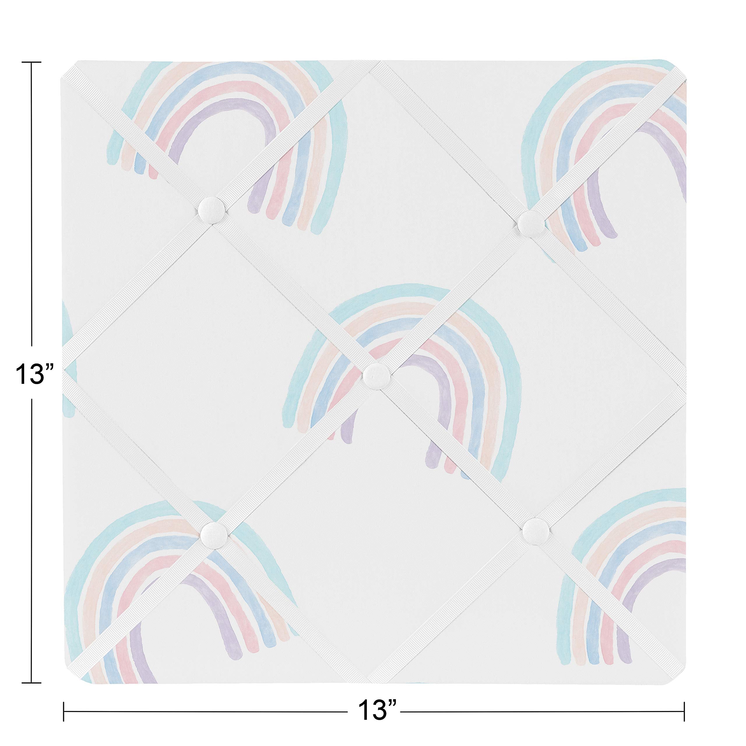 Sweet Jojo Designs back-hangers memo board featuring metal hangers for easy wall mounting