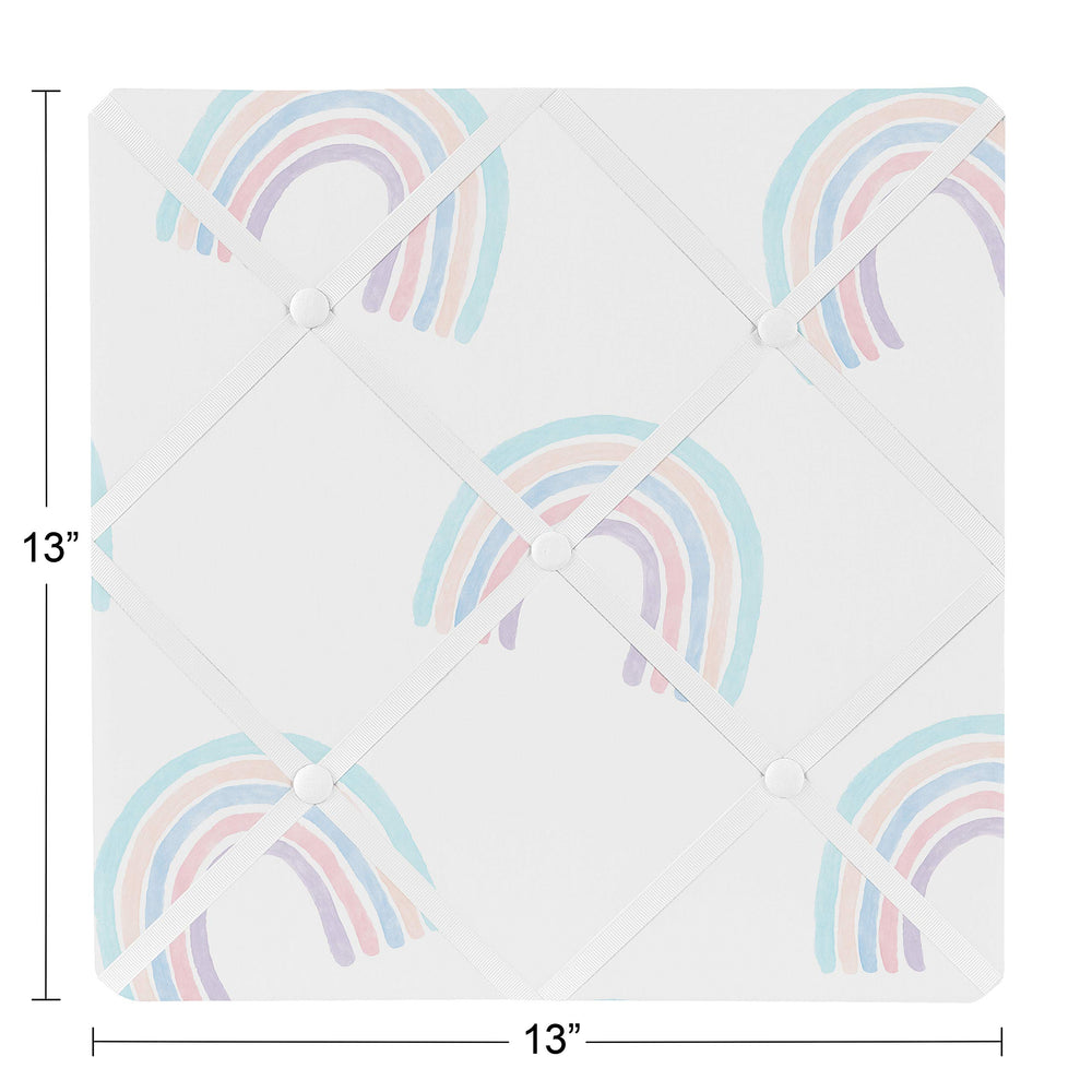 Sweet Jojo Designs back-hangers memo board featuring metal hangers for easy wall mounting