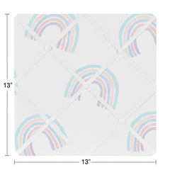 Sweet Jojo Designs back-hangers memo board featuring metal hangers for easy wall mounting