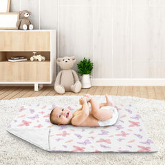 Sweet Jojo Designs blanket in car or stroller for secure on-the-go comfort