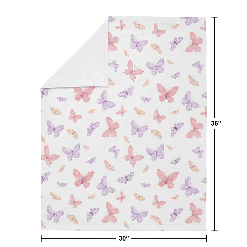 Sweet Jojo Designs nursery-ready blanket brightens play areas with travel-ready comfort