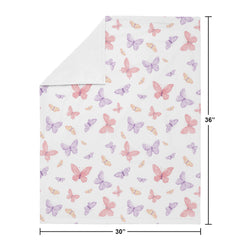 Sweet Jojo Designs nursery-ready blanket brightens play areas with travel-ready comfort