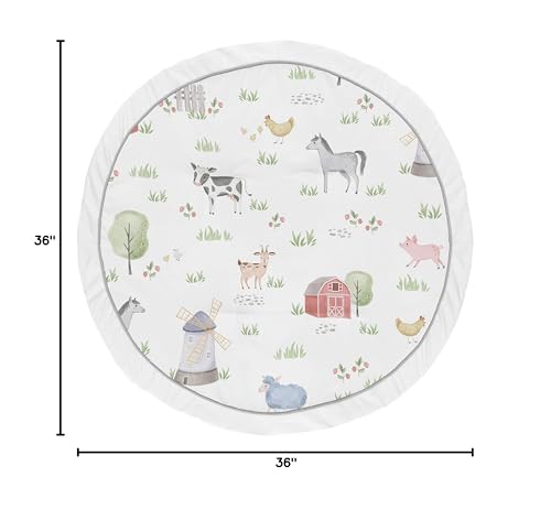 Sweet Jojo Designs brushed microfiber feel supports soft, quiet floor play