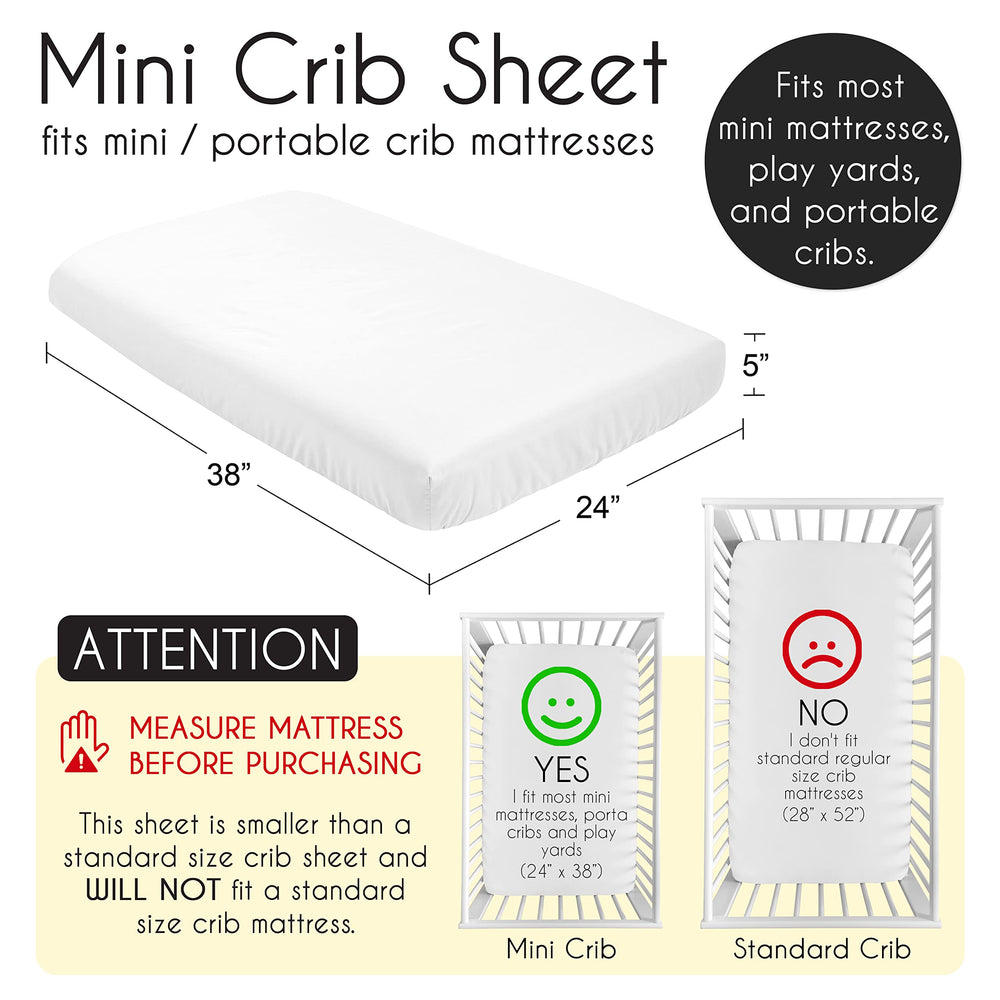 Sweet Jojo Designs soft brushed microfiber fabric feels gentle on baby's skin.