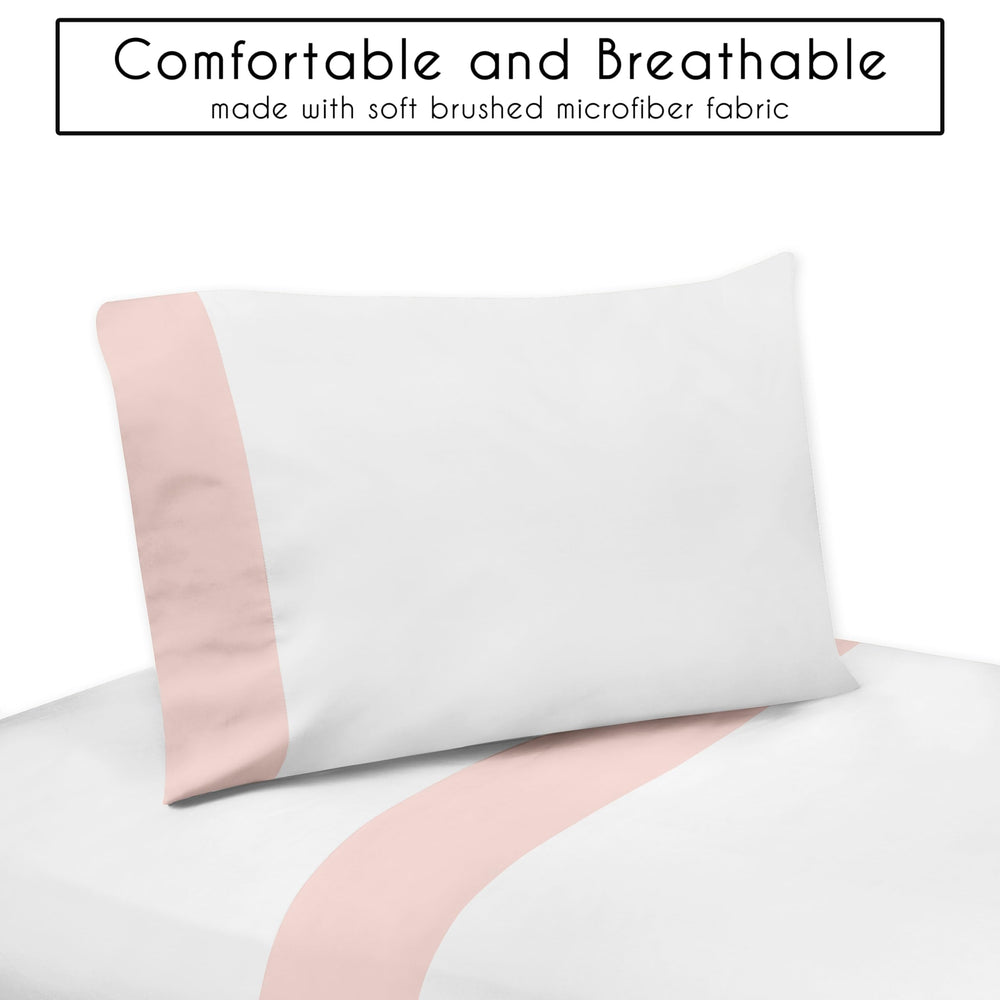 Sweet Jojo Designs fitted sheet with 52x28x8 pocket for toddler beds