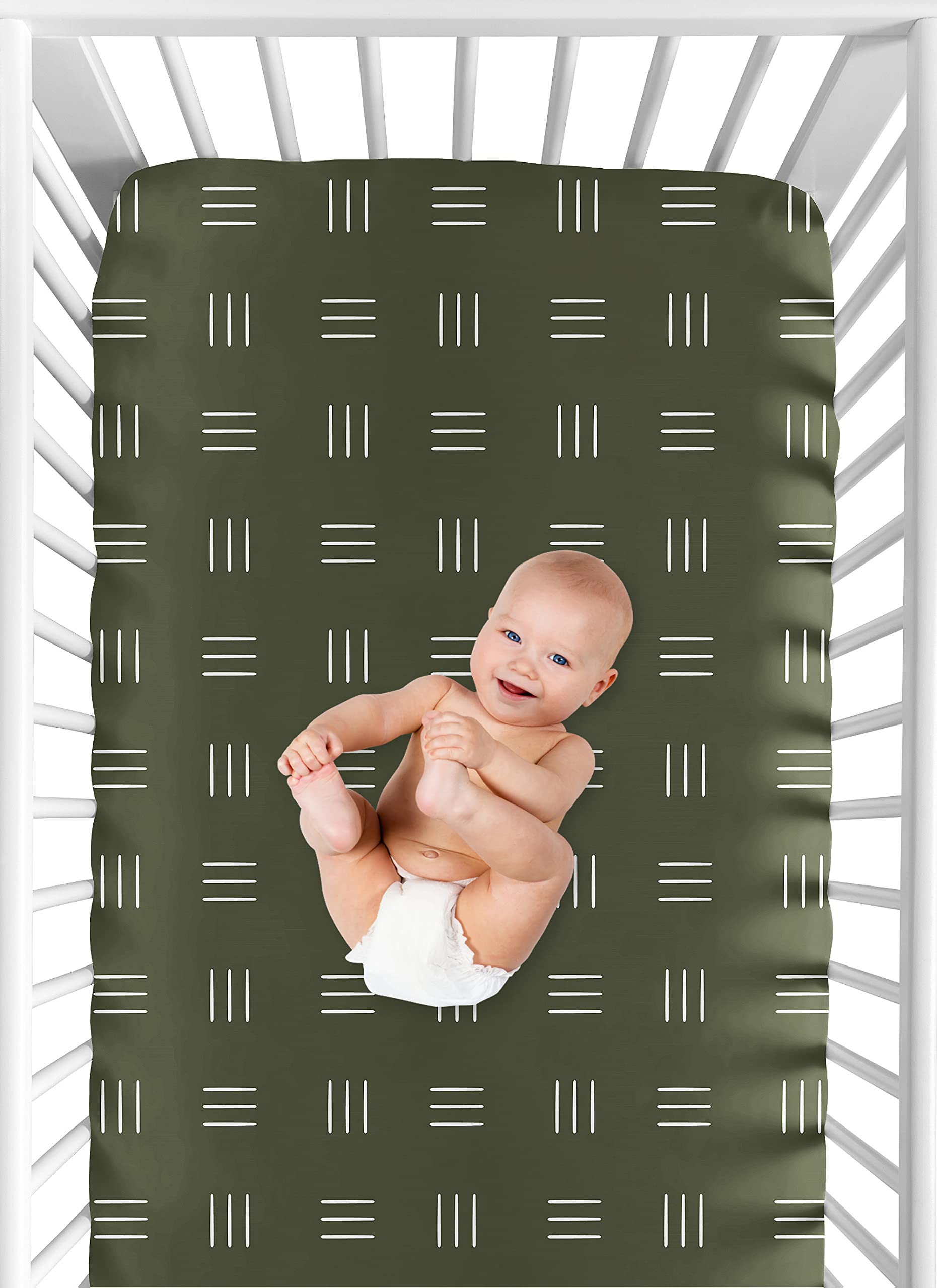 Sweet Jojo Designs USA-designed by parents, soft stretchy fabrics for quick, easy changes.