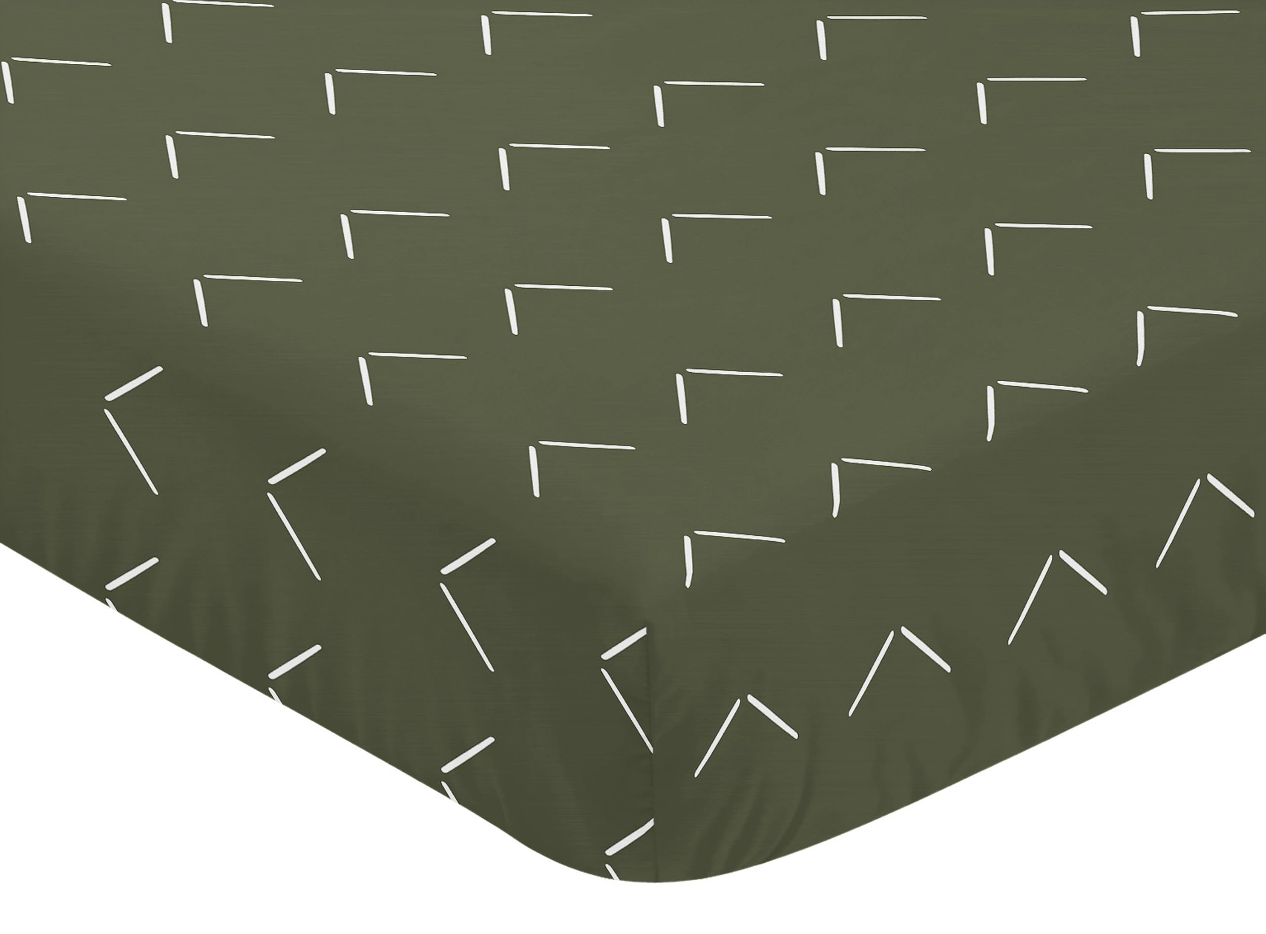 Sweet Jojo Designs USA-made crib sheet designed for comfort and practicality