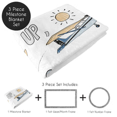 Sweet Jojo Designs week-month-frames set ready for monthly growth photos