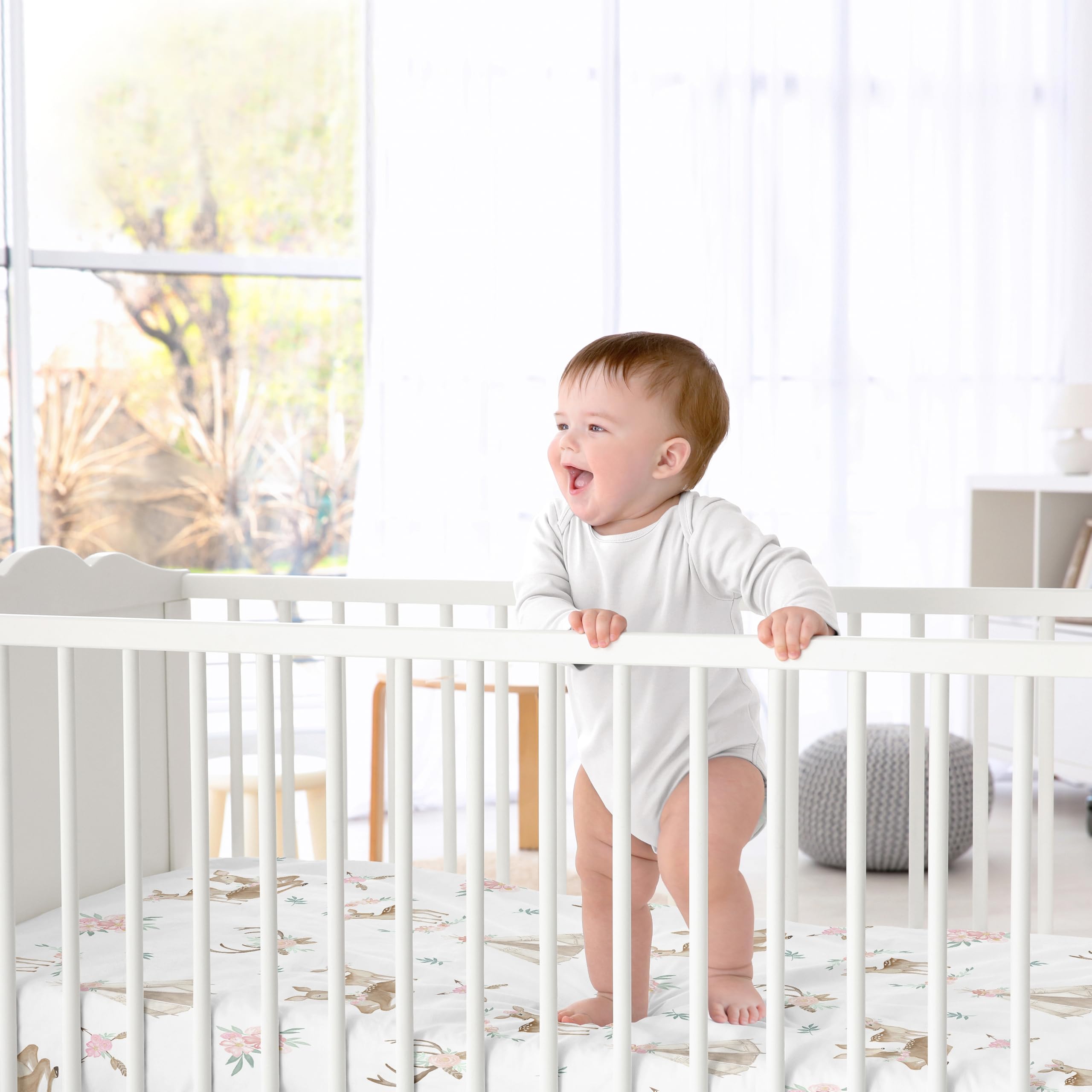 Sweet Jojo Designs room accents image shows coordinating decor ideas for a cohesive nursery.
