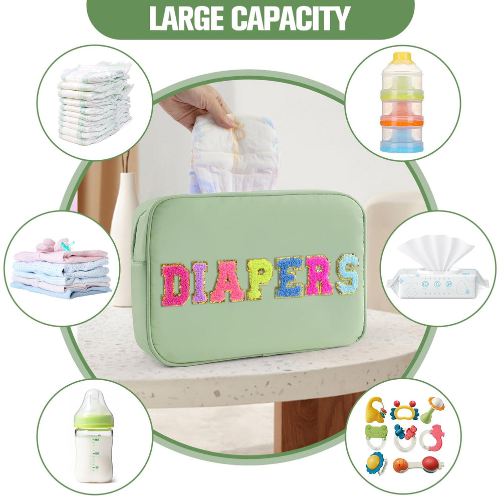 Sweet Lion diaper caddy on a nursery changing table for organized care.