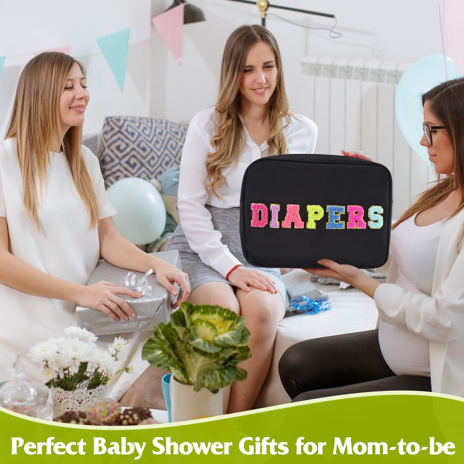 Sweet Lion portable design supports baby care at night with quick-access pockets.