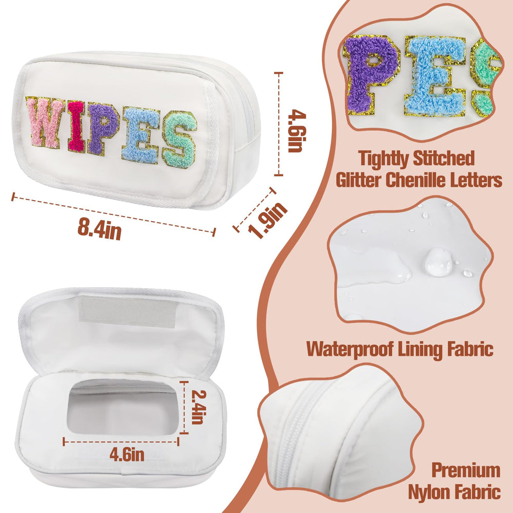 Sweet Lion wipes dispenser ready for travel fits in bags and cars for on-the-go care.