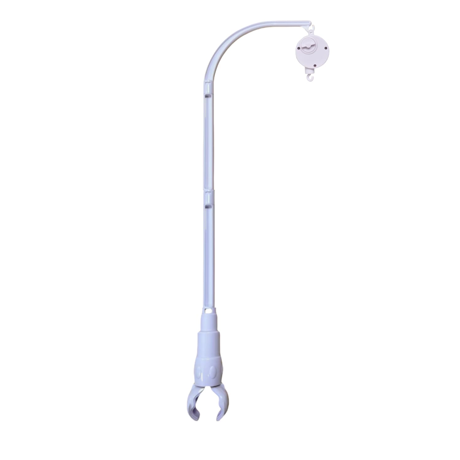 Sweetfamily 32 inch crib mobile arm extended for versatile crib placement.