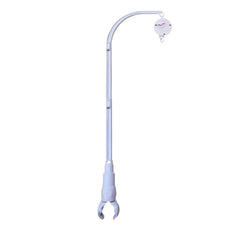 Sweetfamily 32 inch crib mobile arm extended for versatile crib placement.