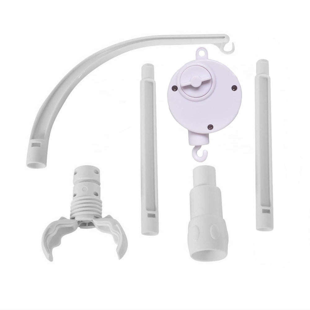 Sweetfamily mobile arm with music box ready to soothe baby.