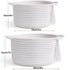 SweetMemo empty gift basket 7x4 proves compact, tidy storage on desks or nightstands.