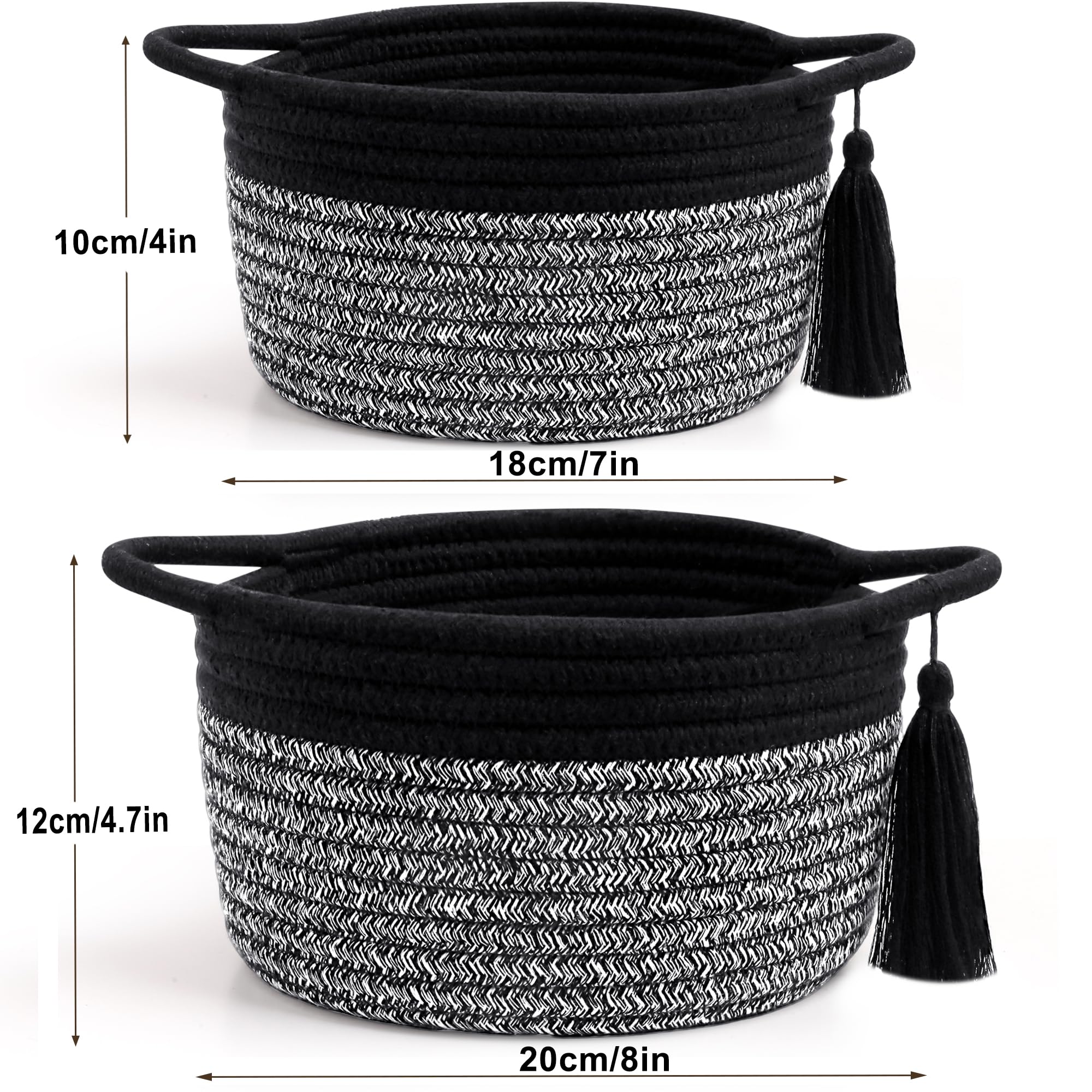SweetMemo mini desk organizers baskets—neat, versatile storage for keys, cords, and small items.