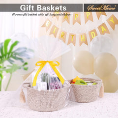 SweetMemo mini storage basket on a desk for easy organization.