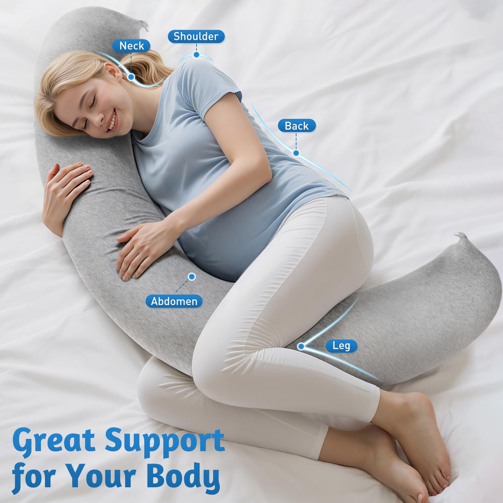 SweetSlubr full-body ergonomic design supports head to toe during rest.