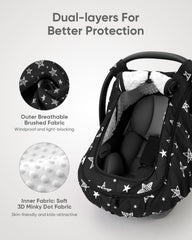 Sweetwavet oversized-windows provide clearer visibility of your baby.
